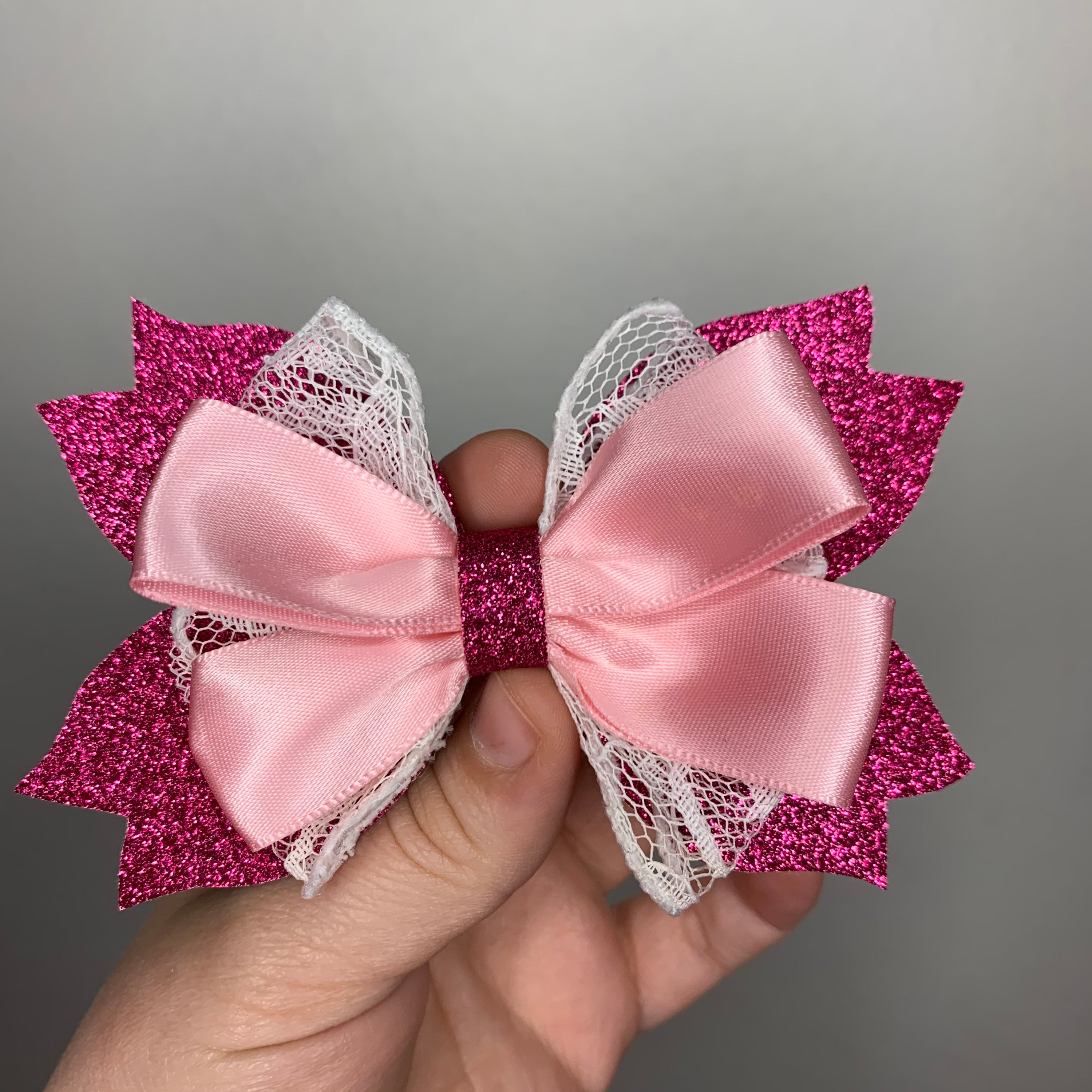 Pink Bow - Etsy