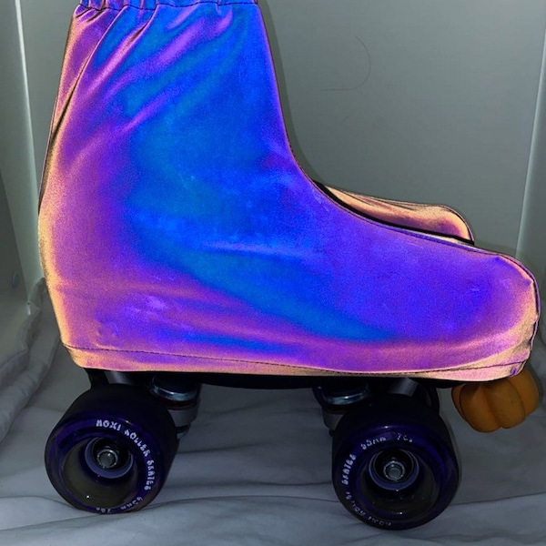 Reflective Rollerskate Boot Covers