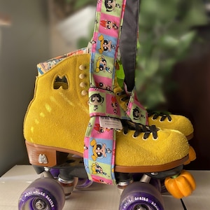 Laisse de transport pour patins à roulettes Powerpuff Girls