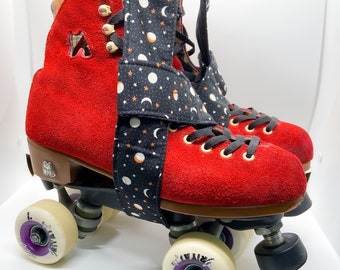 Moons and stars Roller Skate Carrying Leash