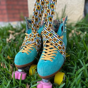 Sunflower Roller Skate Carrying Leash