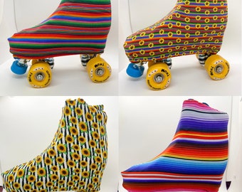 Cubrebotas Sarape y Girasoles Rollerskate