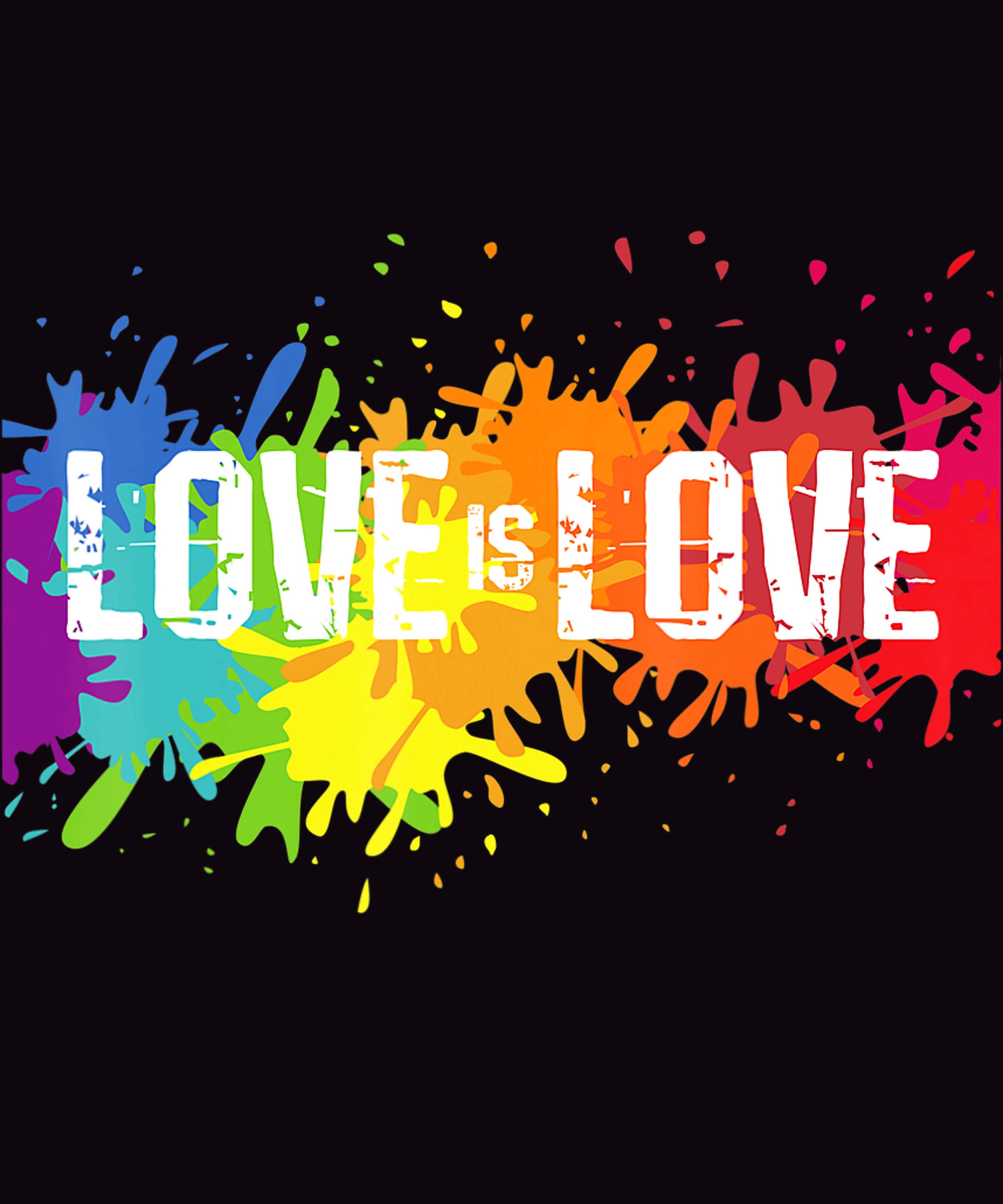 Gay Pride Love Ist Liebe Lgbt Regenbogen Flagge Farben Splash Etsy