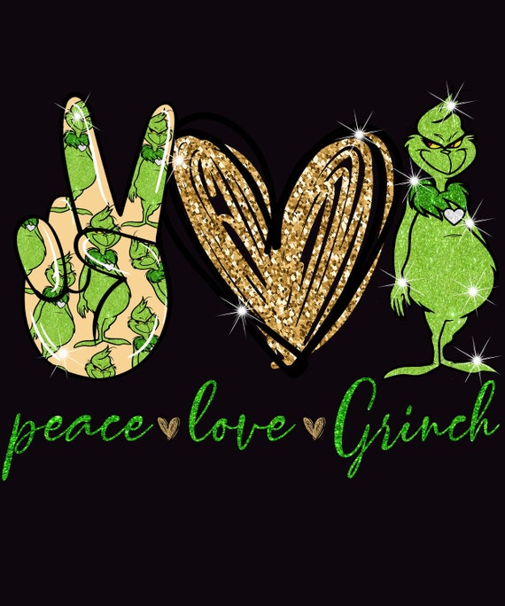 Free Free 248 Peace Love Grinch Svg Free SVG PNG EPS DXF File