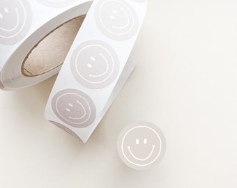 Aufkleber Smiley | Aufkleber set | sticker | Geschenkverpackung | Verpackung | Geschenk | Kleinigkeit | Kleinigkeitenliebe