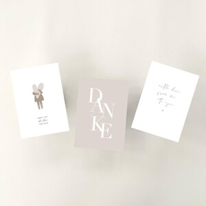 Kartenset I 3er Set Karten I Grußkarten I Postkarten I Geschenk I Kleinigkeitenliebe