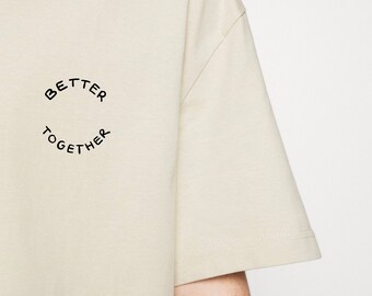 Bügelbild „better together“