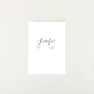 Karte „Familie“ | Platzhalter Familie Hochzeit | Platzhalter | Hochzeit | Sitzordnung Hochzeit | Familie | Karte Familie |Kleinigkeitenliebe