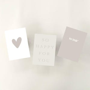 Kartenset I 3er Set Karten I Grußkarten I Postkarten I Geschenk I Kleinigkeitenliebe