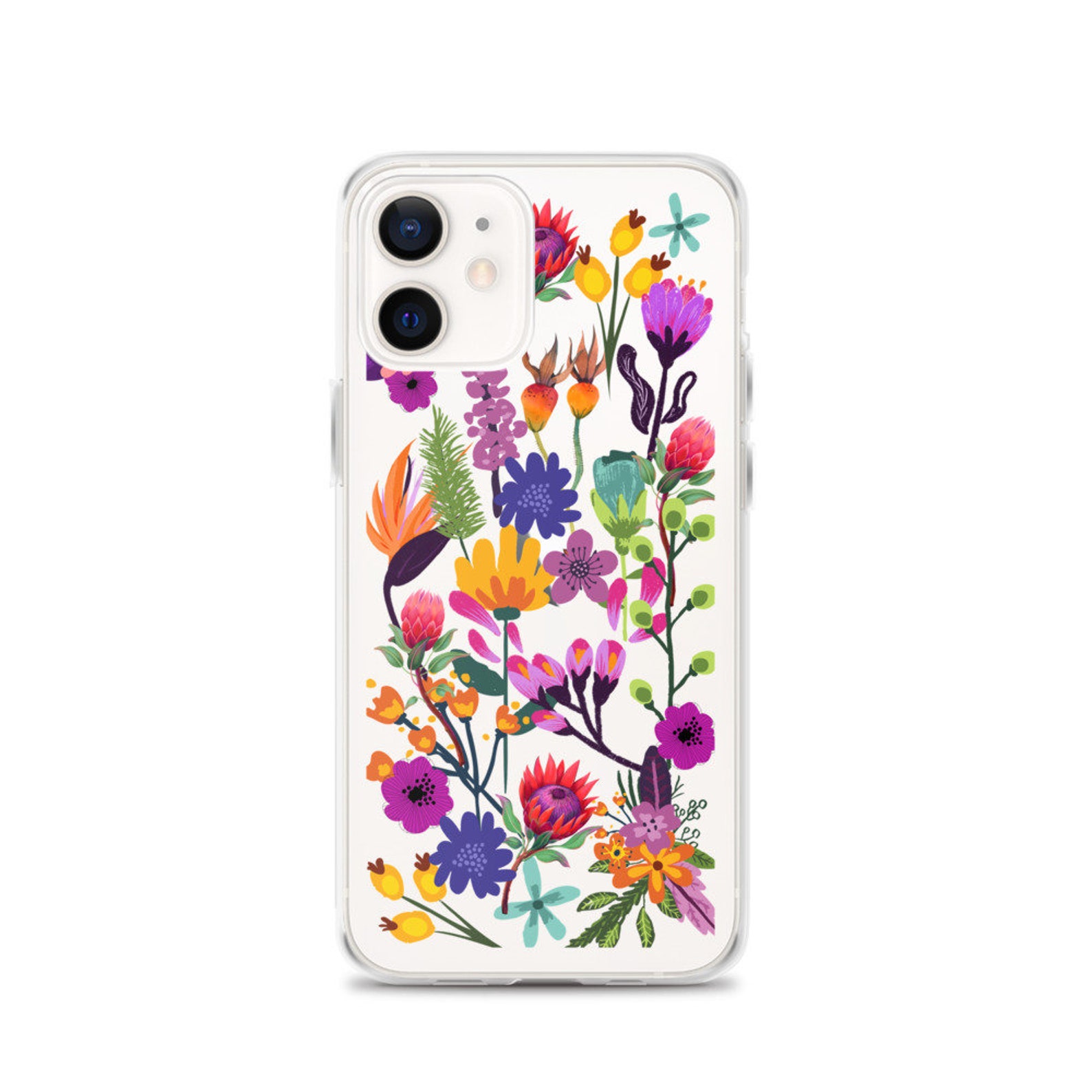 Cottage Core Wildflower Iphone Case Wildflower Case Iphone Etsy