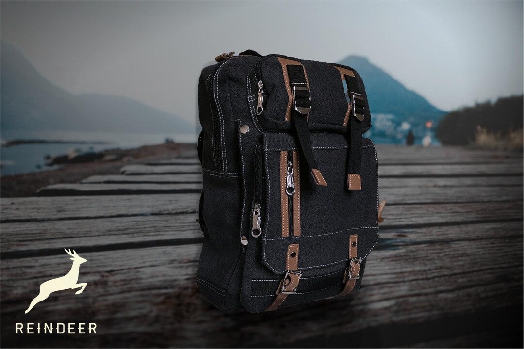 Waterproof Laptop Backpack, Large Capacity Travel Rucksack - Etsy