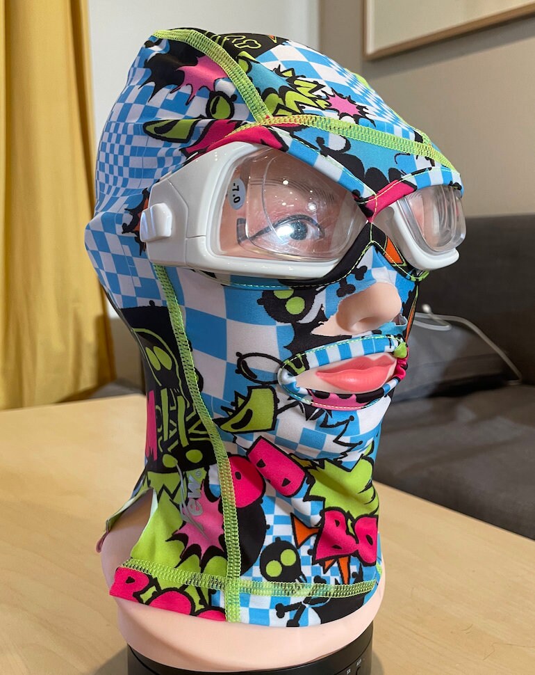 Facekini Swimming Full Head Sunscreen mask Breathable No Etsy