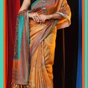 Soft mixed Cotton saree 1837