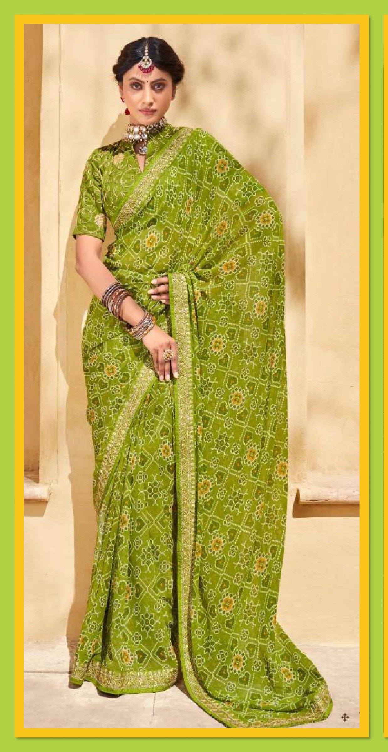 Georgette Saree 1532 - Etsy Denmark