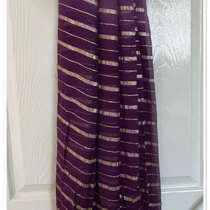 Pre silk viscose saree 1699