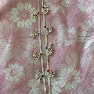 Tobilleras con efecto plata 2173