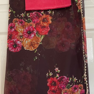 Georgette saree 1749
