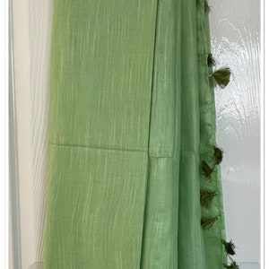 Linen saree 1703