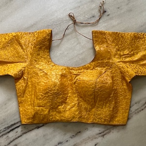 Blusa de sari Brocado 1924