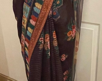 Sabyasachi inspired print saree 1743