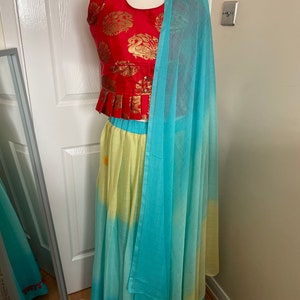 Traje Lengha listo para despachar en Uk/504