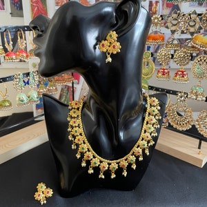 High neck gold set 1600 ( artificial)
