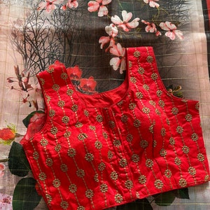 Cotton silk organza saree 1037