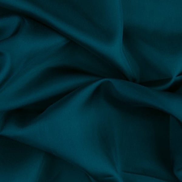 Teal bridal satin fabric silky smooth shinny sold by yard 58 inches wide 37 colors wedding dress gown bridesmaid event decoration curtain