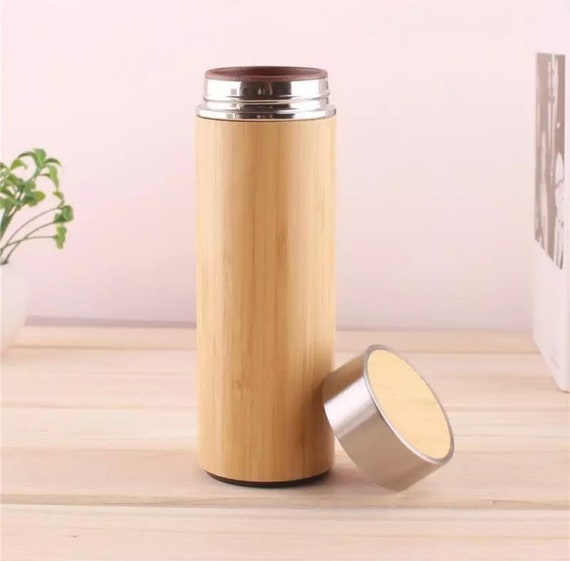 bamboo thermal flask