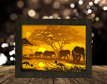 Download Shadow Box Svg Etsy