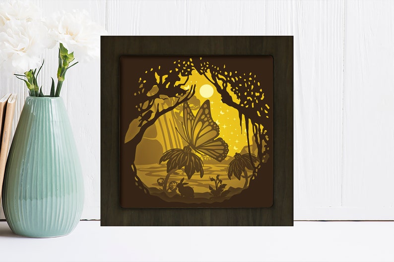 Free Free 337 Butterfly Shadow Box Svg SVG PNG EPS DXF File