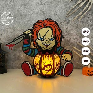 Pop lantaarn SVG - Halloween lantaarn papier gesneden - DIY insect papieren lantaarn - papier snijden sjabloon - Halloween lantaarn sjabloon