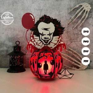 Lanterne d'Halloween SVG - lanterne d'Halloween découpée en papier - lanterne en papier insecte bricolage - modèle de découpe de papier - modèle de lanterne d'Halloween