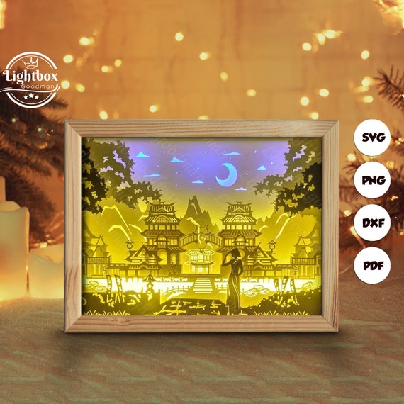 3d Hue Vietnam Silhouette, Shadow Box Templates, Paper Cut