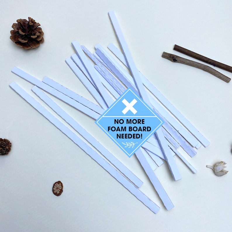 Paper Spacers Digital File DIY for Square Box 3D Shadow Box Etsy