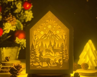 Christmas Nativity Shadow Box Svg Christmas (Download Now) - Etsy