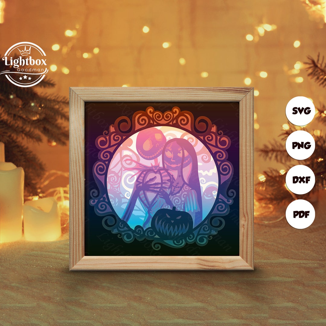 Nightmare 6 Shadow Box Files, Paper Cut Light Box Template Files ...