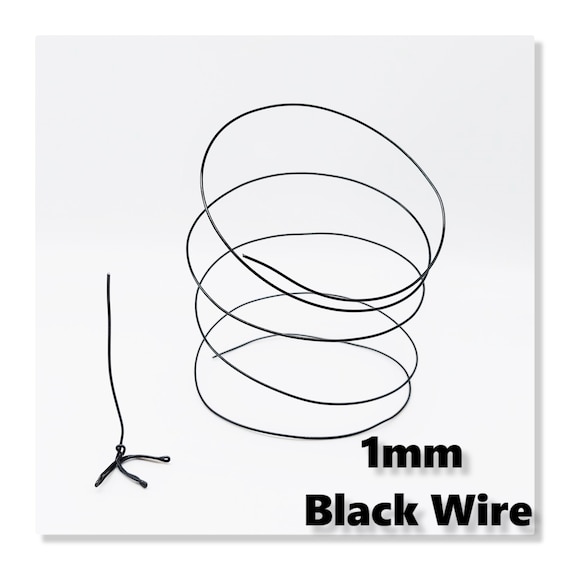 Black Armature Wire 1mm Wire Wire for Felt Sculptures Bird Etsy