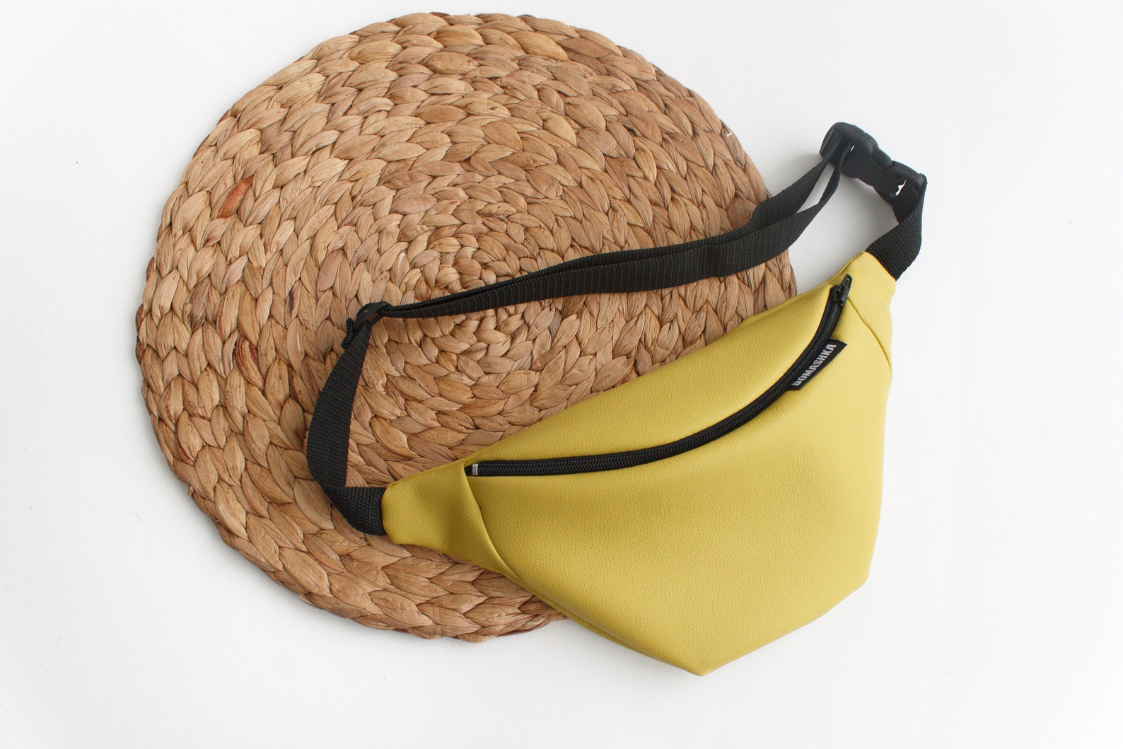 Yellow/Hip Bags/Vegan Leather/Fanny Pack/burgundy/women Etsy