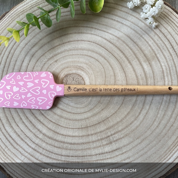 Spatule cuisine à personnaliser - Maryse gâteaux