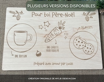 Grand plateau / Planche de Noël à personnaliser