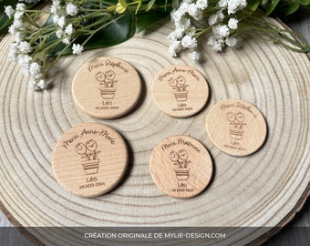 Magnet Merci Maîtresse - Cadeau maîtresse, atsem, nounou