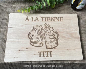 Planche apéro à personnaliser - Bière