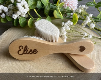 Brosse bébé personnalisée