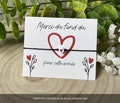 Thank you from the bottom of my heart bracelet - School, nursery gift product logo
