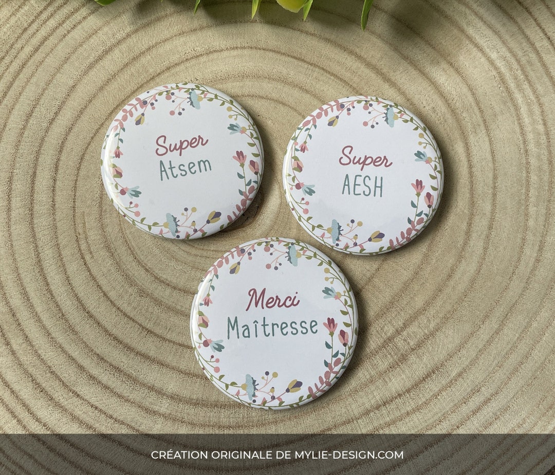 Regalo Per Maestra E ATSEM Natale - Ornamento Acrilico A Forma Di Cuore Con Incisione - Ringraziamento Insegnante Scuola Materna