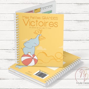 Carnet pour bébé prématuré Mes petites Grandes Victoires immagine 1