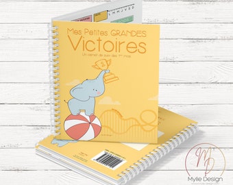 Carnet pour bébé prématuré - Mes petites Grandes Victoires