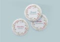 Customizable badge - Profession - Flowers product logo