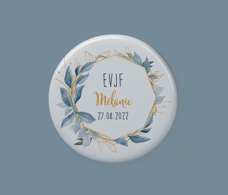 Badges personnalisables EVJF Mariage image 2